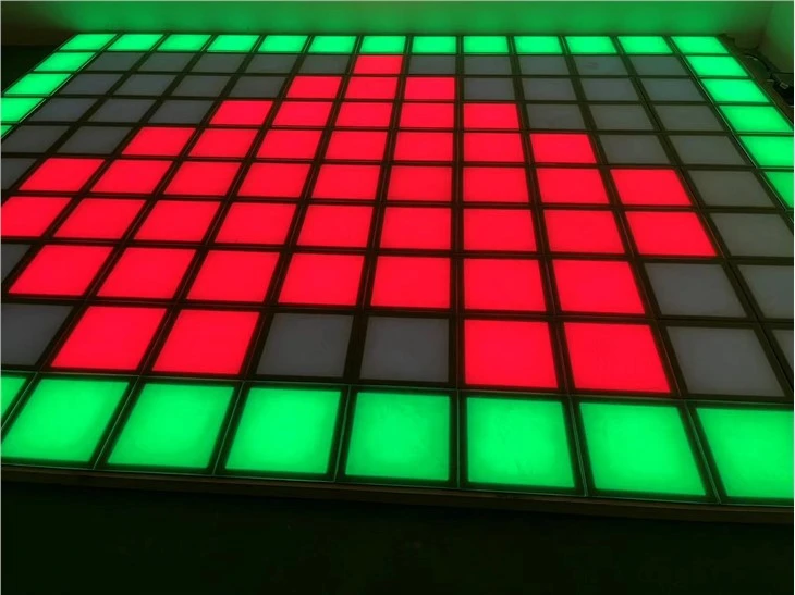 พื้น LED เกมที่ใช้งานอยู่